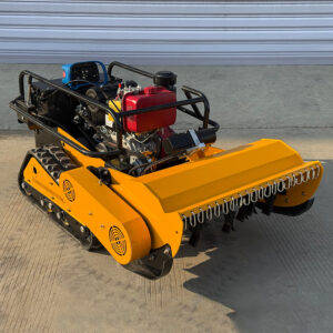 Wireless remote control lawn mower