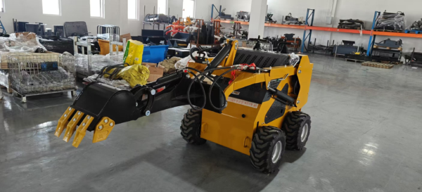 Skid Steer Loader Attachment Hydraulic Tilting Bucket