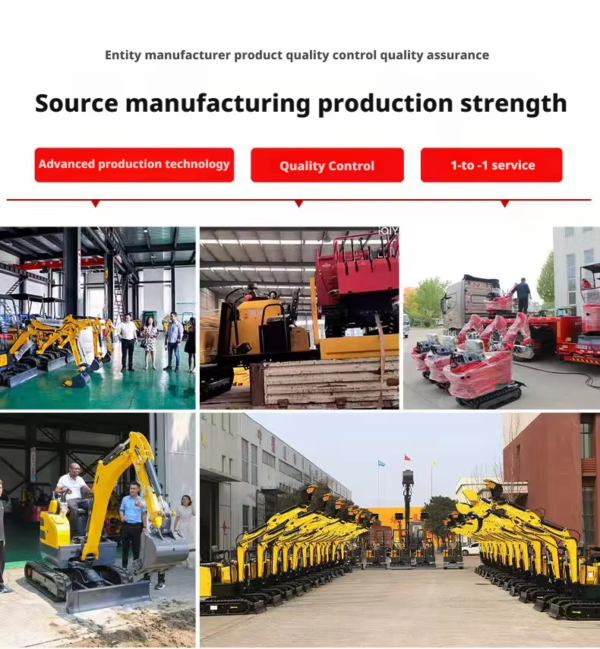 Skid Steer Loader Attachment Hydraulic Tilting Bucket